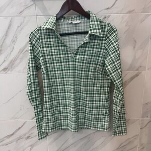 Jayebird sport plaid golf shirt